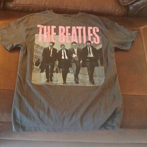 The Beatles Gray Short Sleeve Tee XS